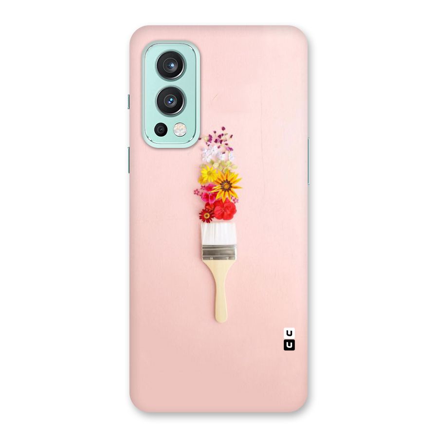 Painted Flowers Back Case for OnePlus Nord 2 5G