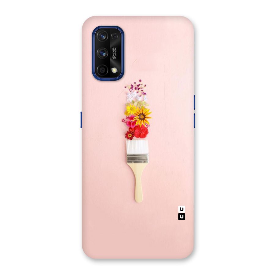 Painted Flowers Back Case for Realme 7 Pro