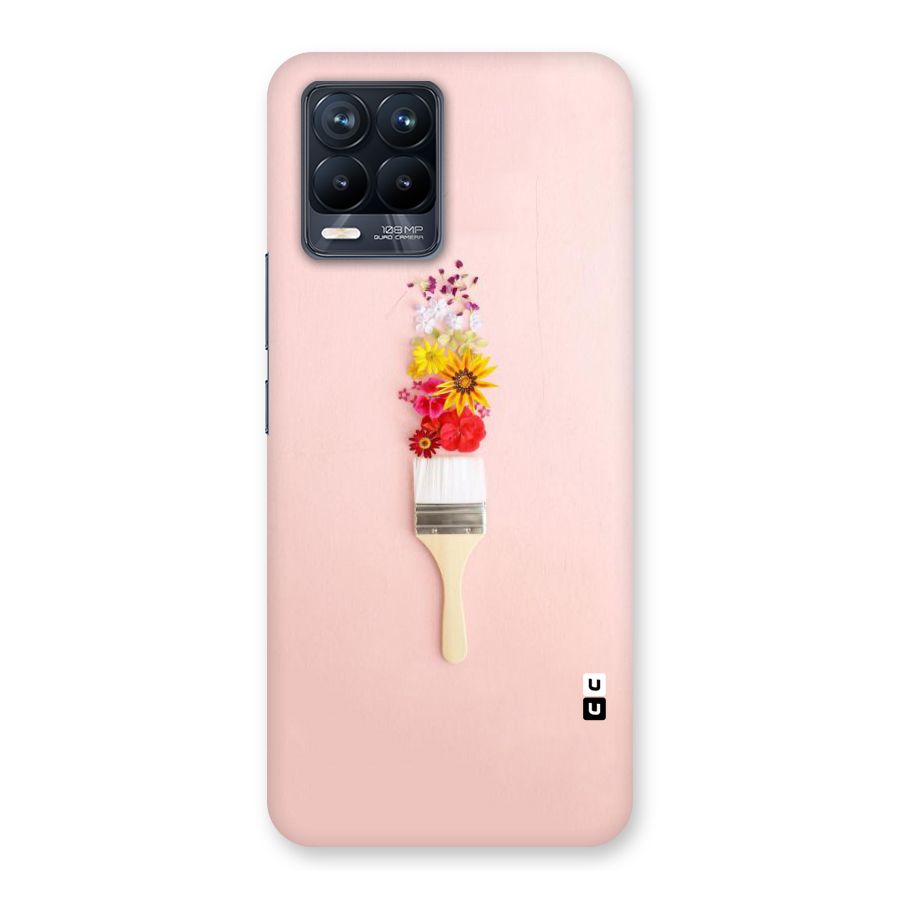 Painted Flowers Back Case for Realme 8 Pro