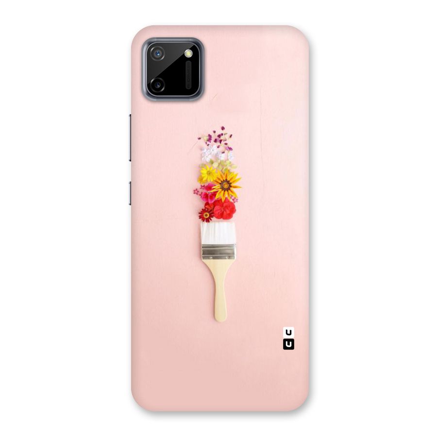 Painted Flowers Back Case for Realme C11