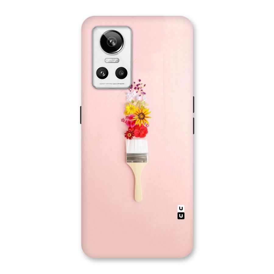 Painted Flowers Back Case for Realme GT Neo 3