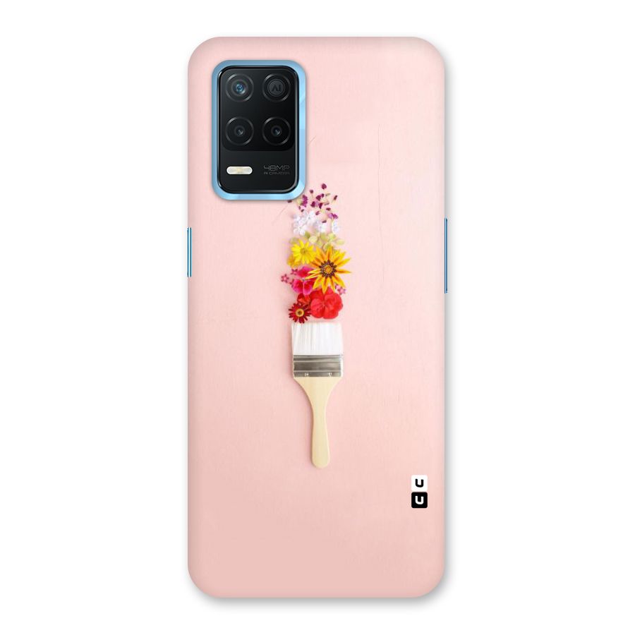 Painted Flowers Back Case for Realme Narzo 30 5G