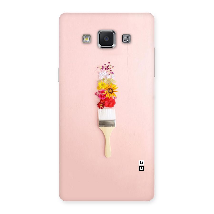 Painted Flowers Back Case for Samsung Galaxy A5