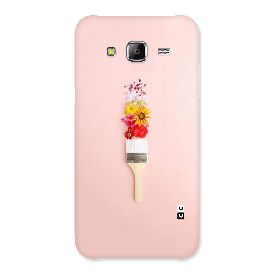 Painted Flowers Back Case for Samsung Galaxy J2 Prime
