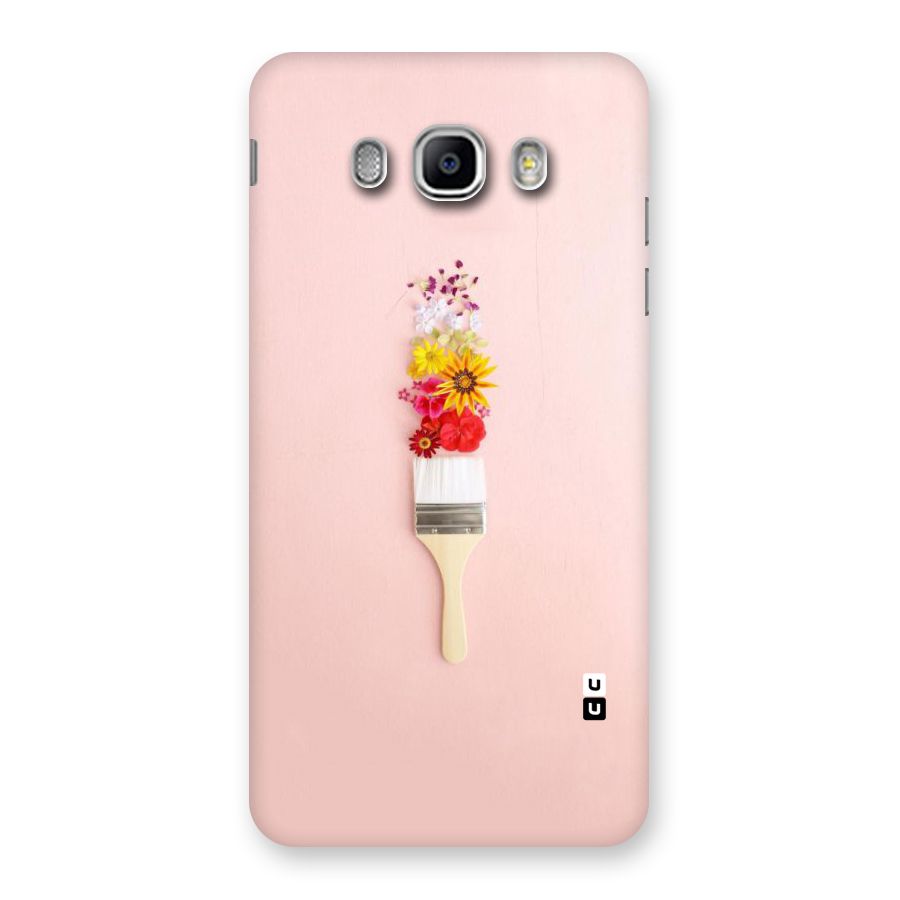 Painted Flowers Back Case for Samsung Galaxy J5 2016