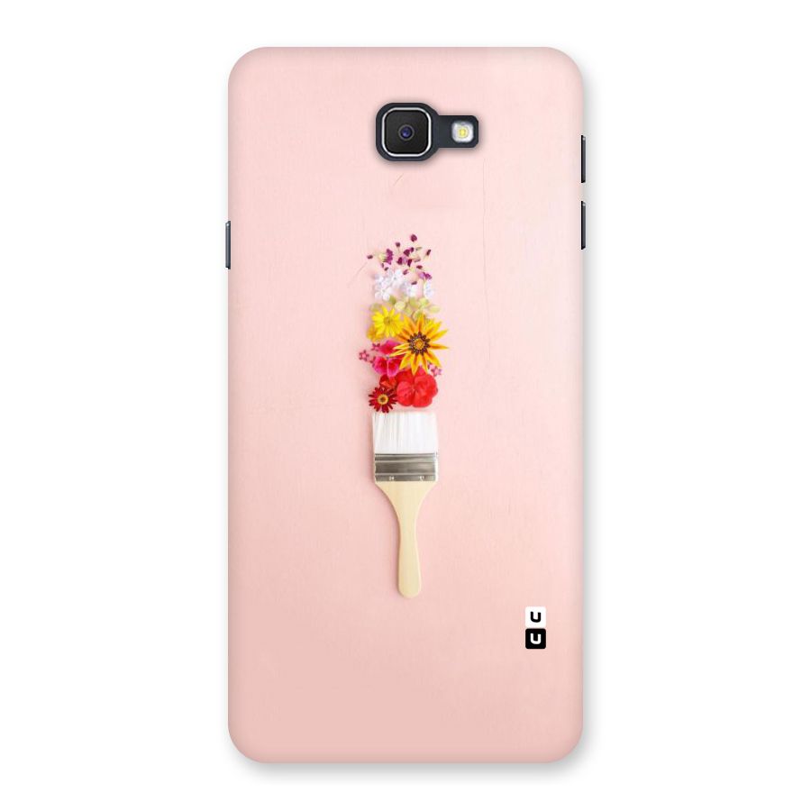 Painted Flowers Back Case for Samsung Galaxy J7 Prime