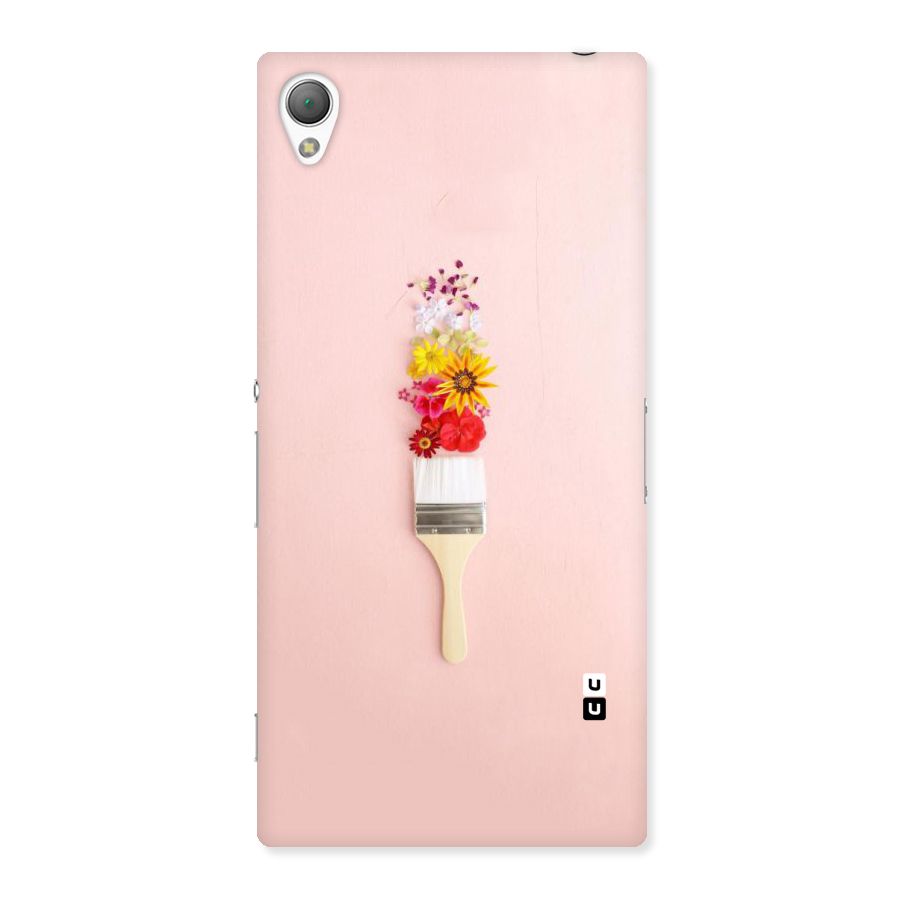 Painted Flowers Back Case for Sony Xperia Z3