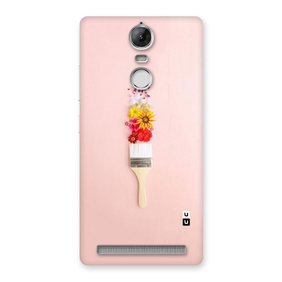 Painted Flowers Back Case for Vibe K5 Note
