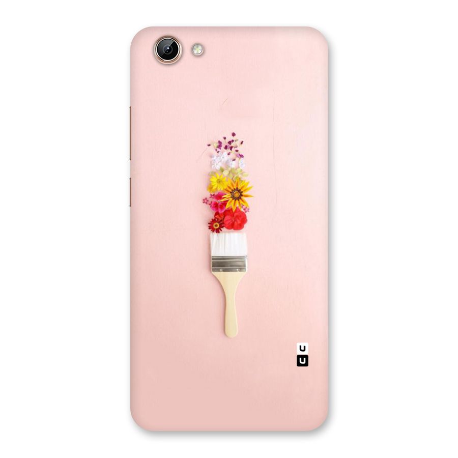 Painted Flowers Back Case for Vivo Y71i