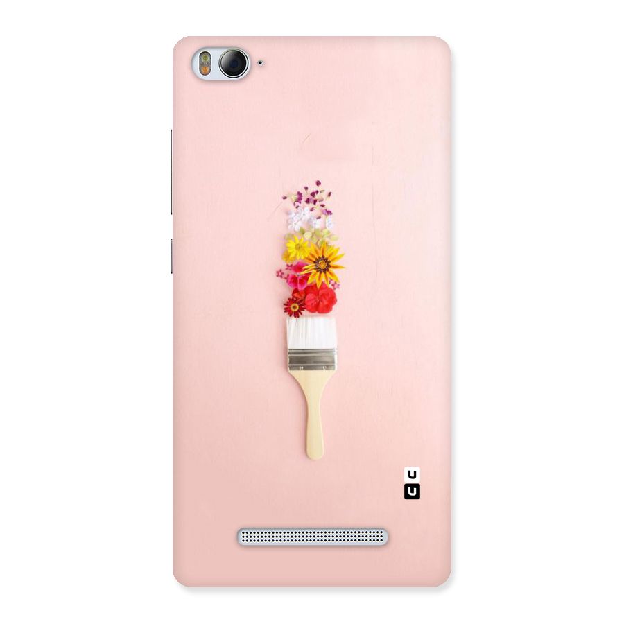 Painted Flowers Back Case for Xiaomi Mi4i