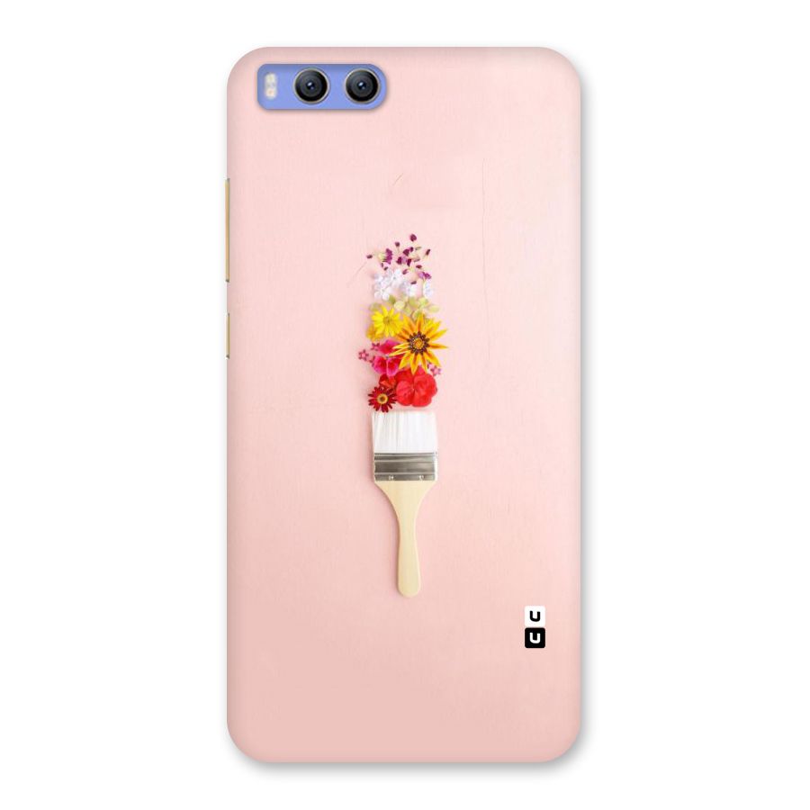 Painted Flowers Back Case for Xiaomi Mi 6