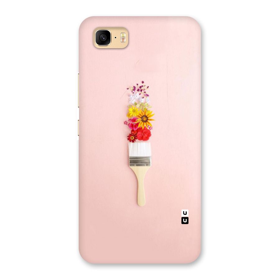 Painted Flowers Back Case for Zenfone 3s Max