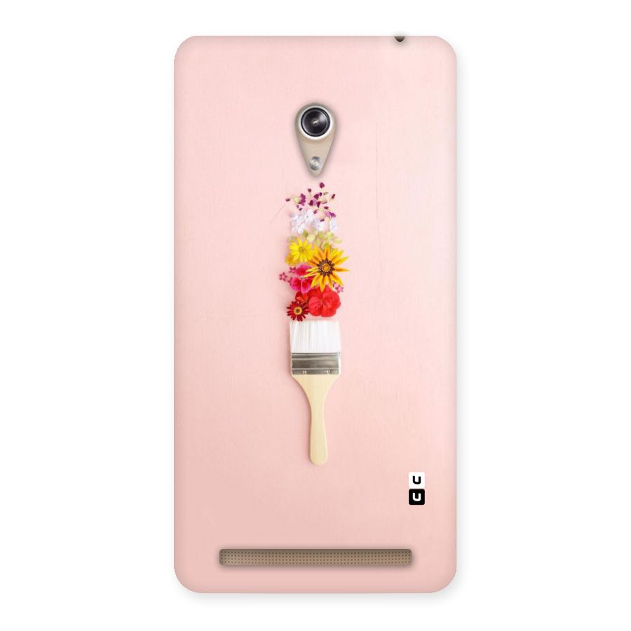 Painted Flowers Back Case for Zenfone 6
