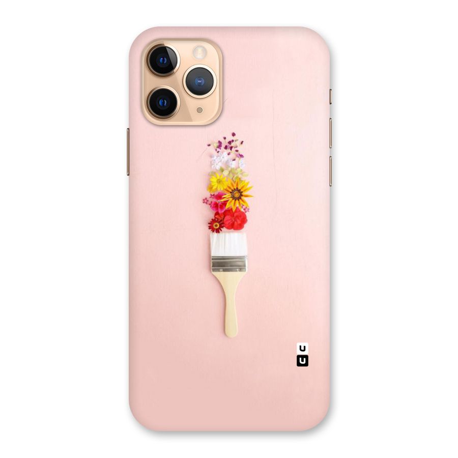 Painted Flowers Back Case for iPhone 11 Pro