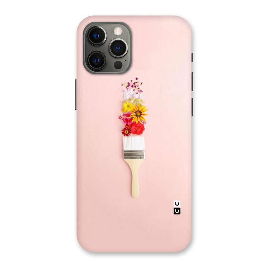 Painted Flowers Back Case for iPhone 12 Pro Max
