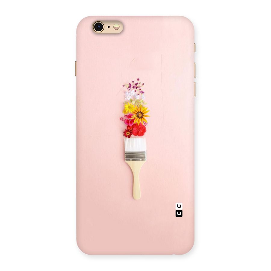 Painted Flowers Back Case for iPhone 6 Plus 6S Plus