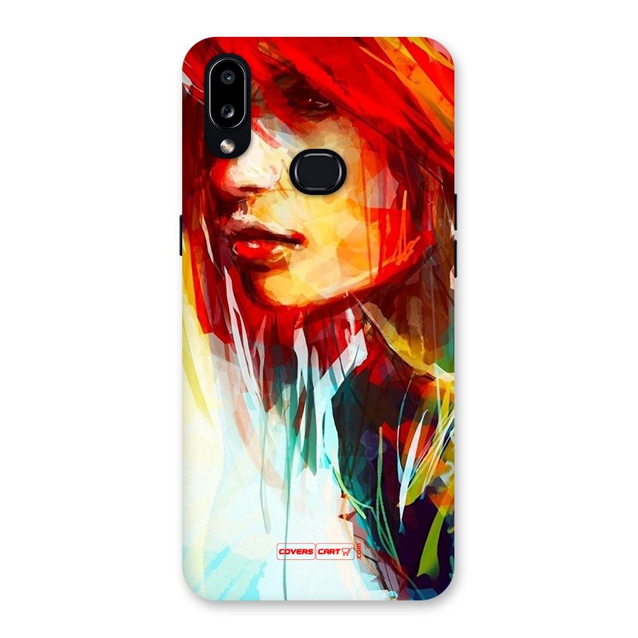 Painted Girl Back Case for Galaxy A10s