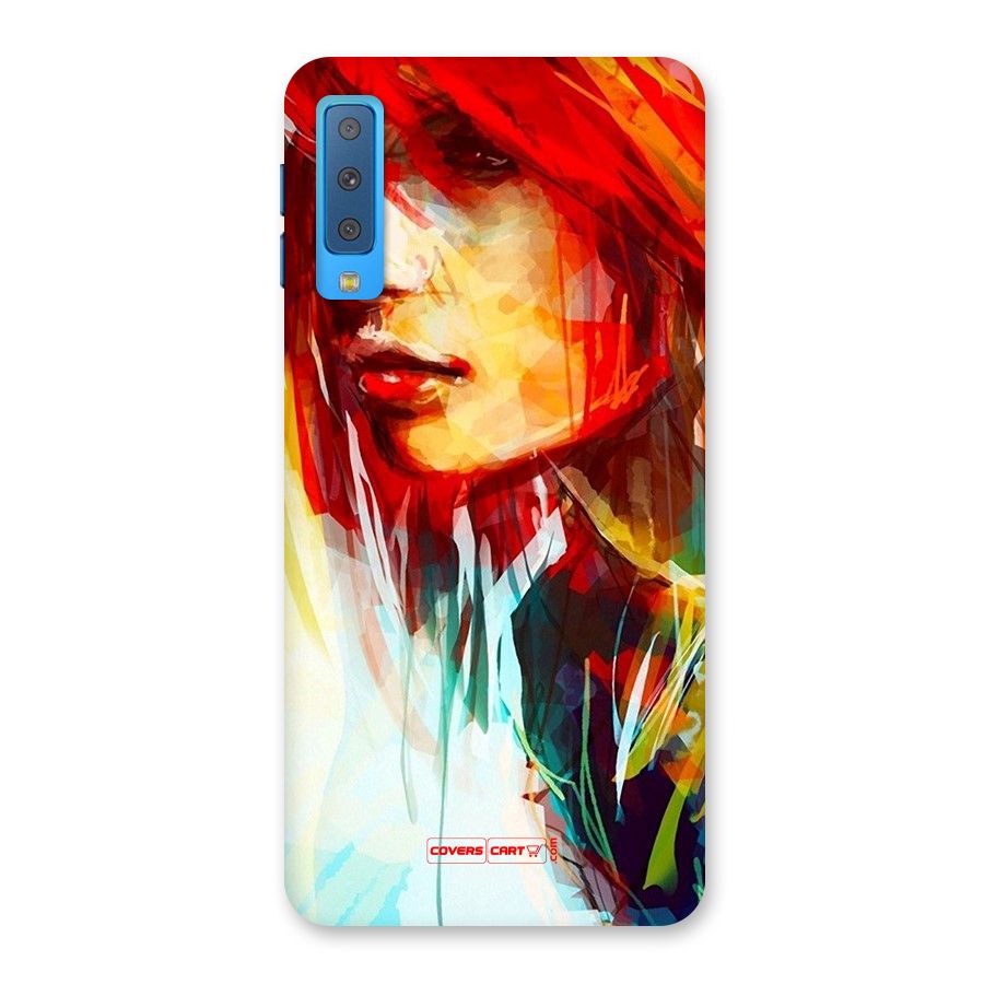 Painted Girl Back Case for Galaxy A7 (2018)