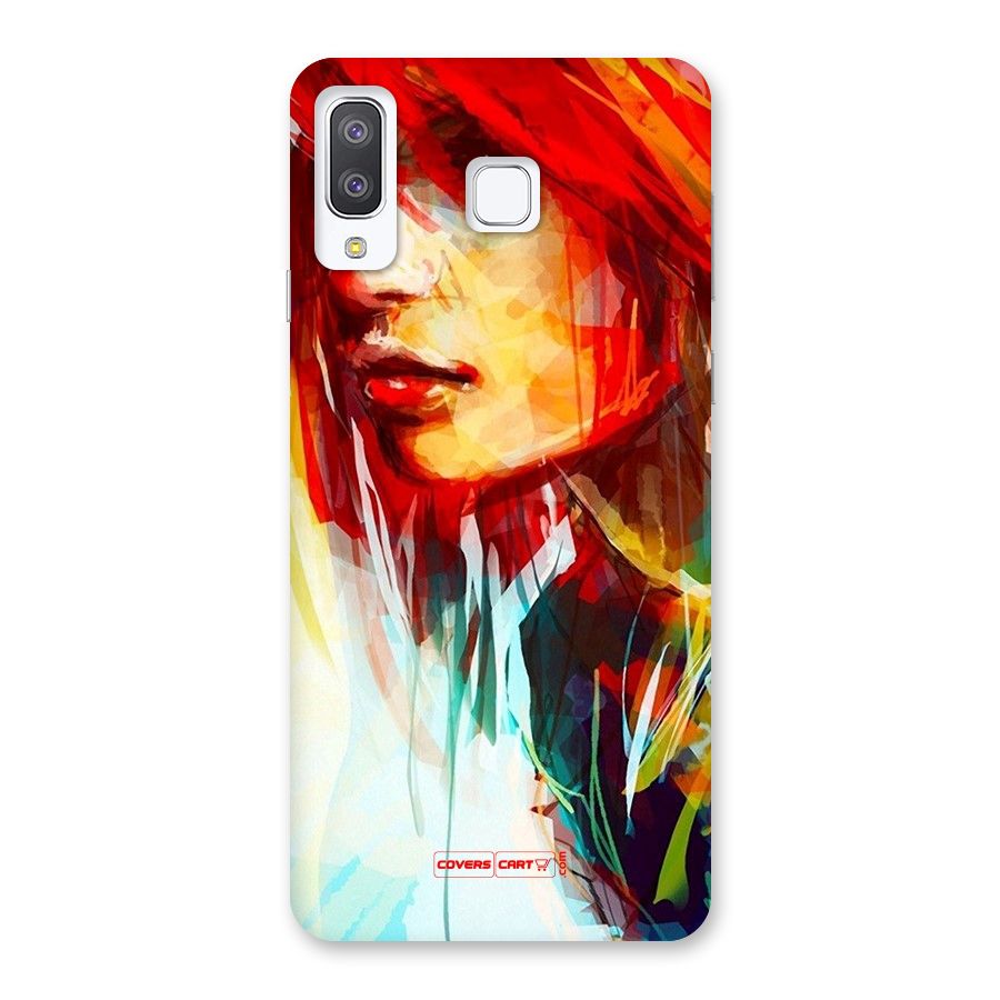 Painted Girl Back Case for Galaxy A8 Star