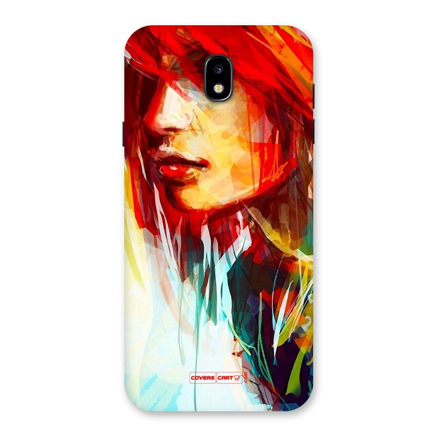 Painted Girl Back Case for Galaxy J7 Pro