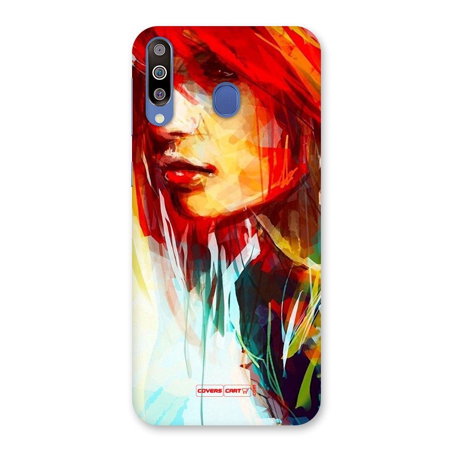 Painted Girl Back Case for Galaxy M30