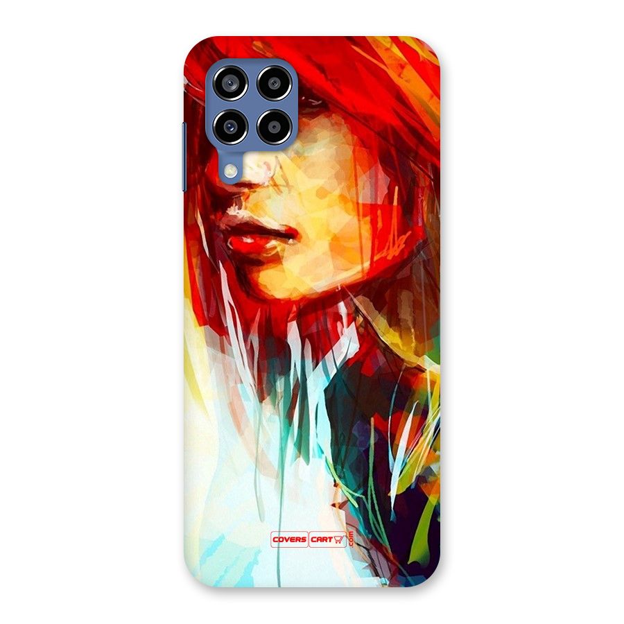 Painted Girl Back Case for Galaxy M53 5G
