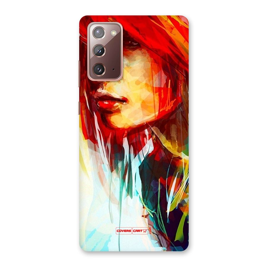 Painted Girl Back Case for Galaxy Note 20