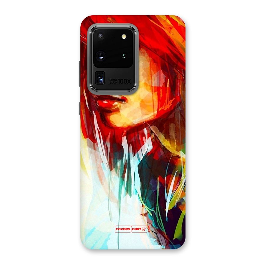 Painted Girl Back Case for Galaxy S20 Ultra