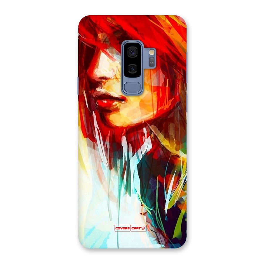 Painted Girl Back Case for Galaxy S9 Plus