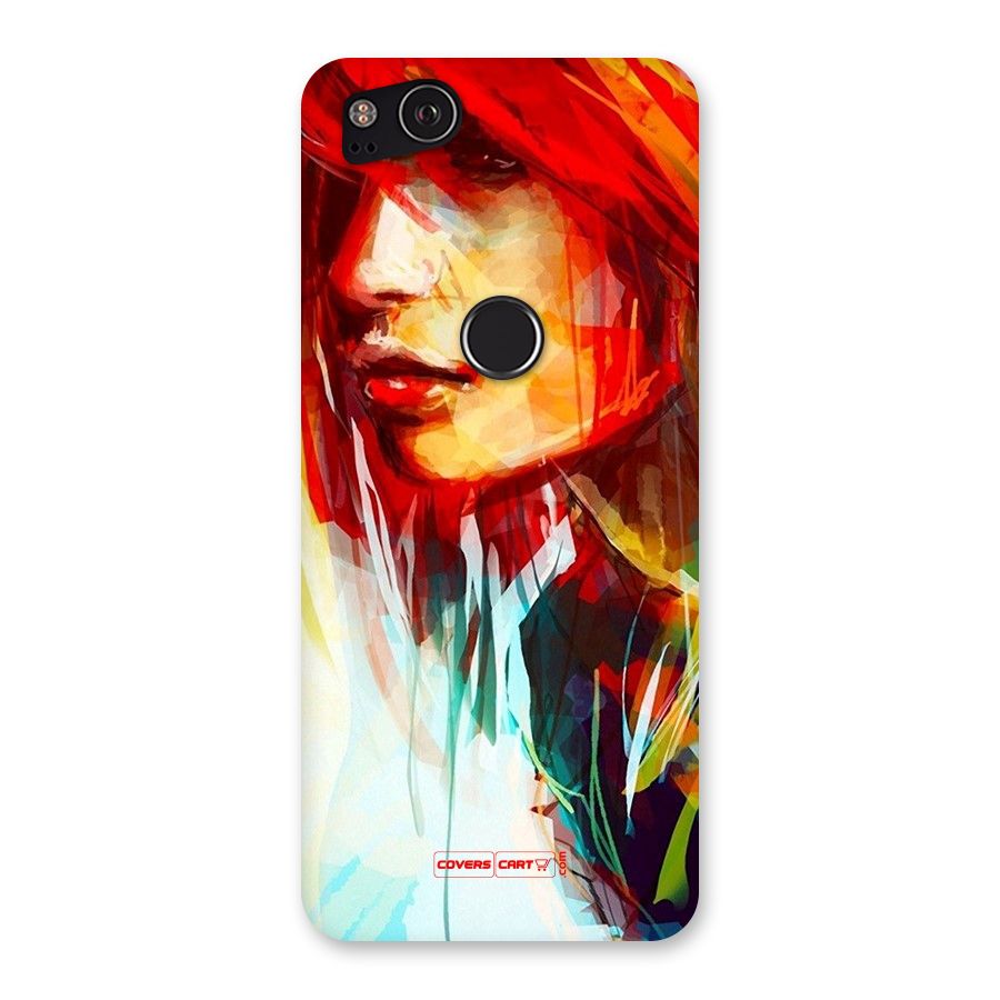 Painted Girl Back Case for Google Pixel 2