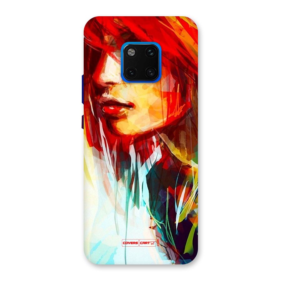 Painted Girl Back Case for Huawei Mate 20 Pro