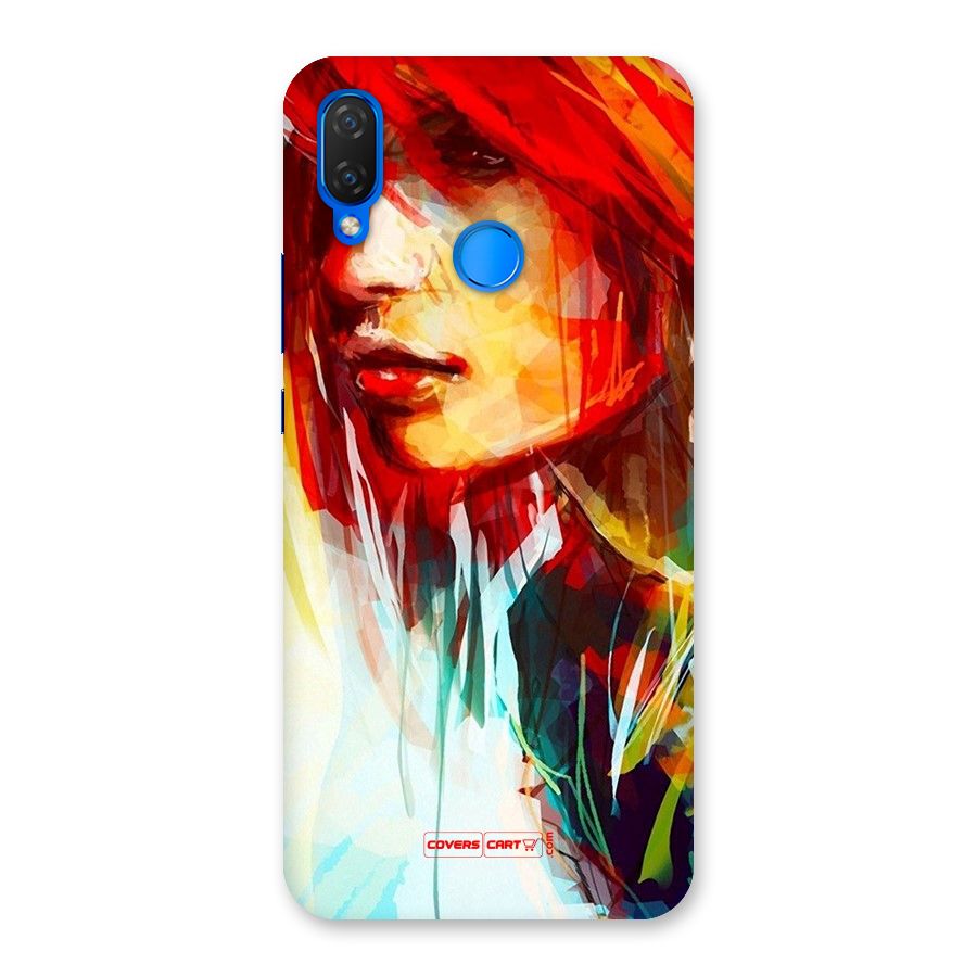 Painted Girl Back Case for Huawei P Smart+