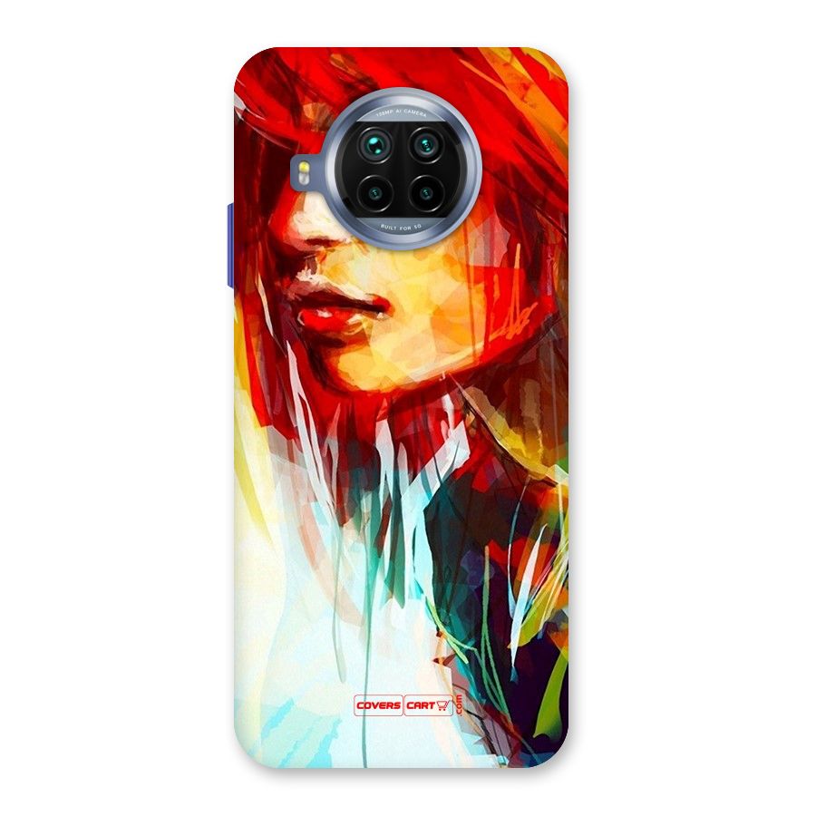 Painted Girl Back Case for Mi 10i
