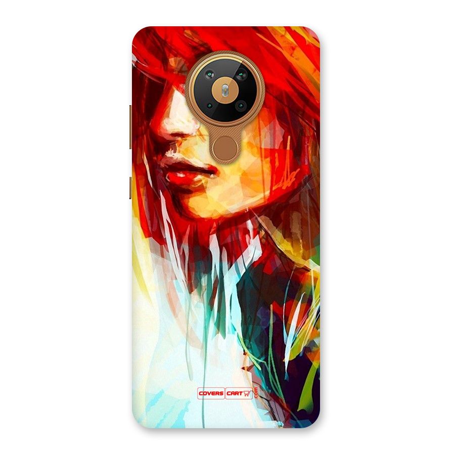 Painted Girl Back Case for Nokia 5.3