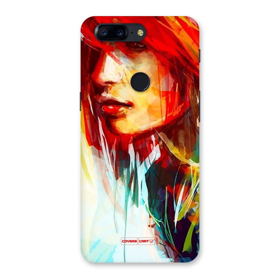 Painted Girl Back Case for OnePlus 5T
