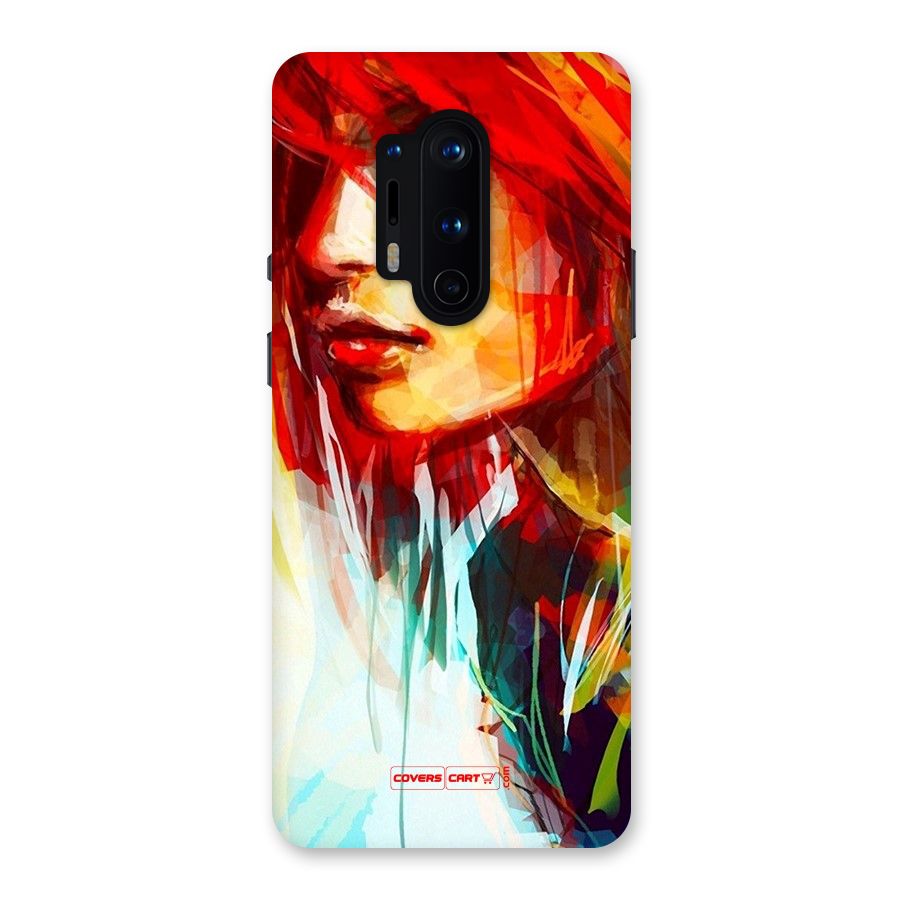 Painted Girl Back Case for OnePlus 8 Pro