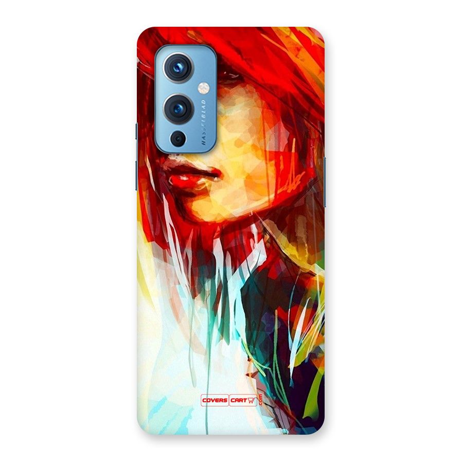 Painted Girl Back Case for OnePlus 9