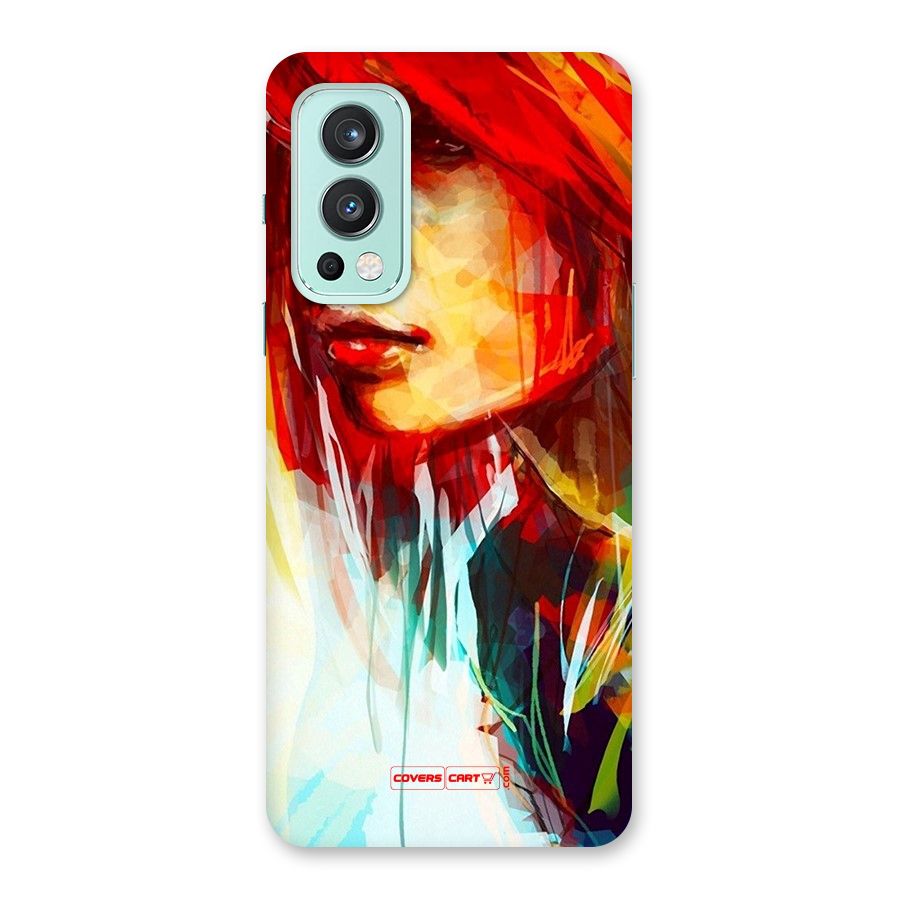 Painted Girl Back Case for OnePlus Nord 2 5G