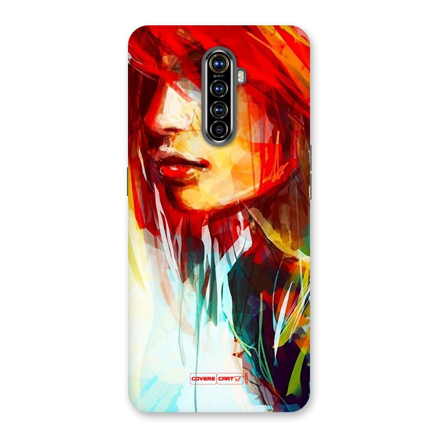 Painted Girl Back Case for Realme X2 Pro