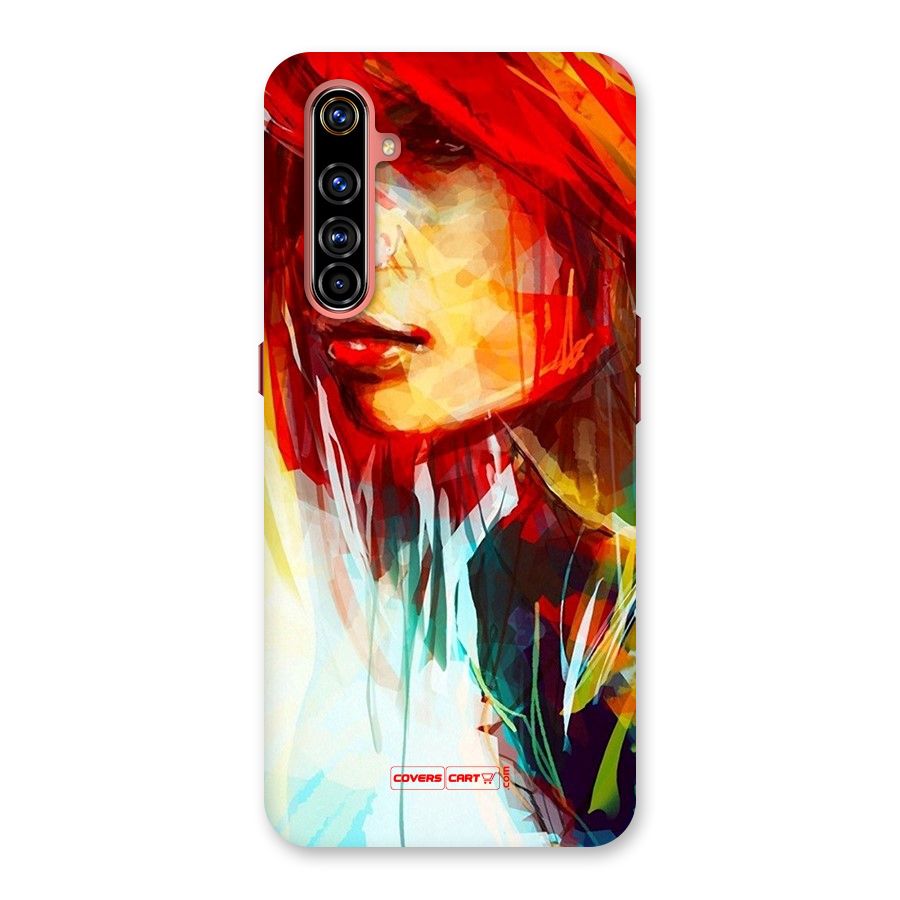 Painted Girl Back Case for Realme X50 Pro