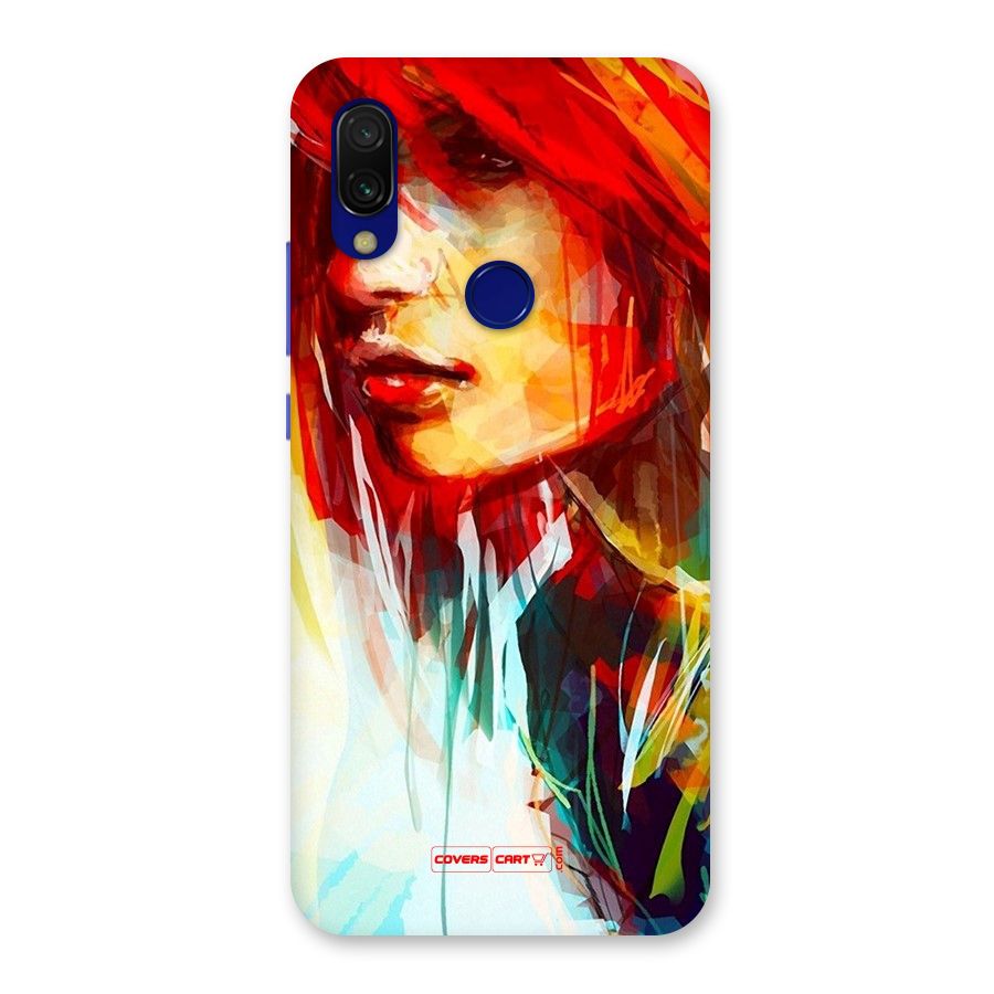 Painted Girl Back Case for Redmi 7