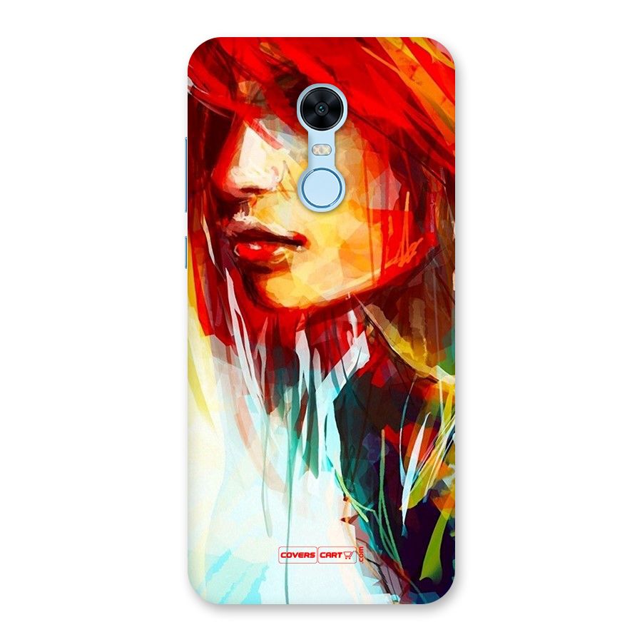 Painted Girl Back Case for Redmi Note 5