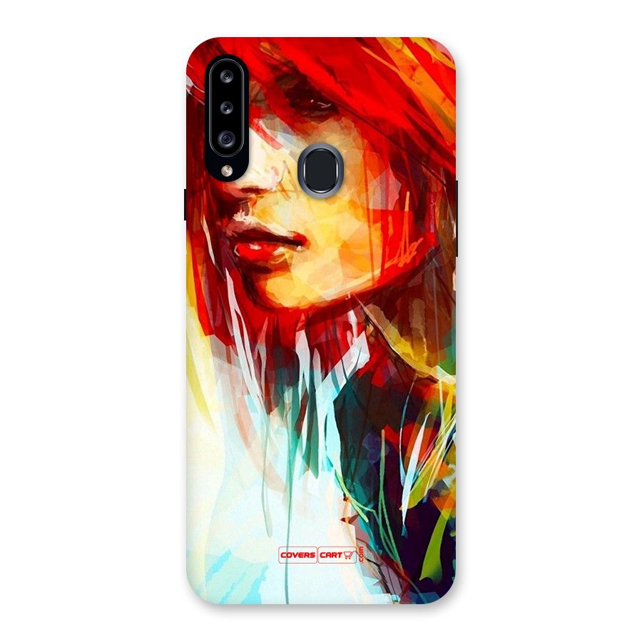 Painted Girl Back Case for Samsung Galaxy A20s