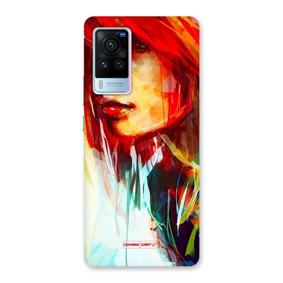 Painted Girl Back Case for Vivo X60 Pro