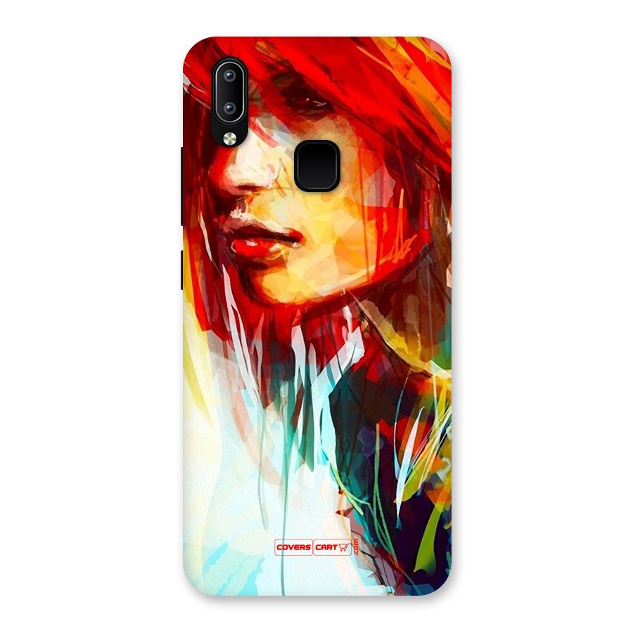 Painted Girl Back Case for Vivo Y93