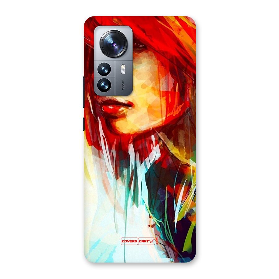 Painted Girl Back Case for Xiaomi 12 Pro