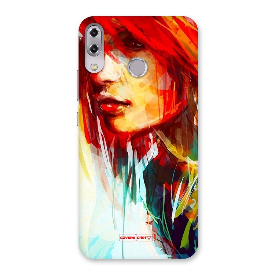 Painted Girl Back Case for Zenfone 5Z