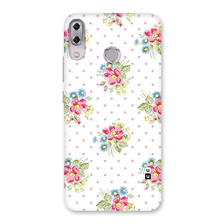 Painted Polka Floral Back Case for Zenfone 5Z