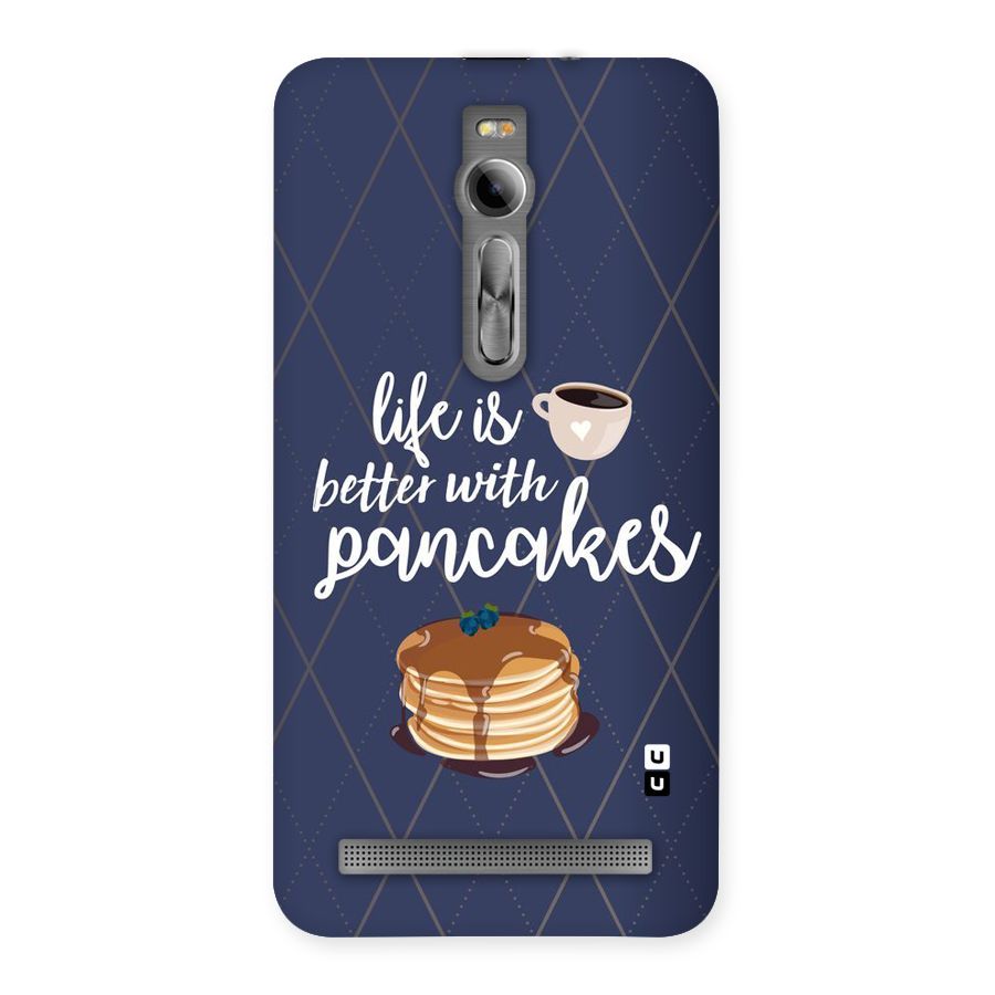 Pancake Life Back Case for Asus Zenfone 2