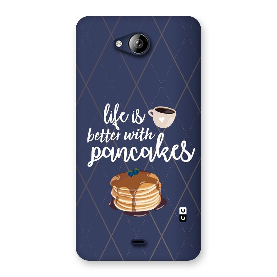 Pancake Life Back Case for Canvas Play Q355